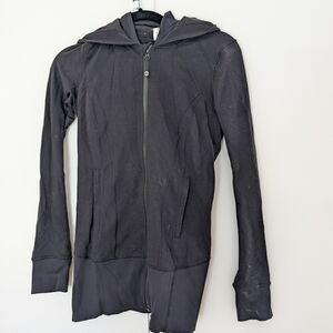 Lululemon Athletica Charcoal Zip-Up Hoodie
